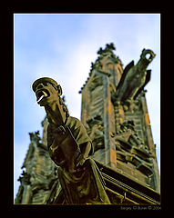 photo "Gothic drainpipe"