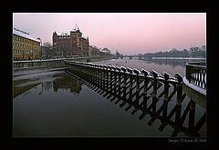 photo "Ice-cutter on Vltava"