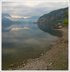photo "Fogs of lake Como"