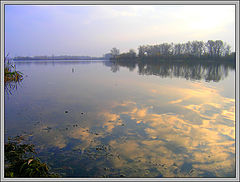 photo "clouds under water"