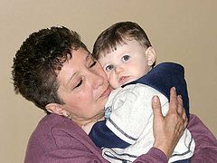 фото "Safe in the Arms of Grandma"