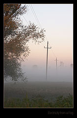 photo "Electricity from a fog"