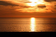 photo "Sunset in Santa Monica, California"