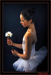 photo "balerina with flower"