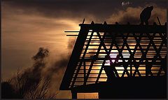 photo "sunset worker"