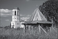 photo "Osheven monastery`s ruins"