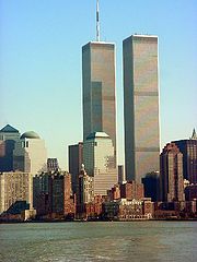 photo "twin towers april 2001"