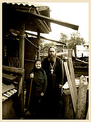 photo "The priest and the believer"