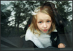 photo "Autumn, girl and dad"
