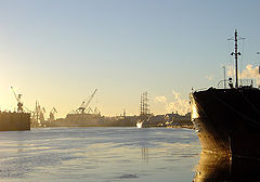 фото "Нева, зима, утро"