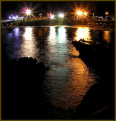 photo "about pleasure of drinking coffee on the pier at n"