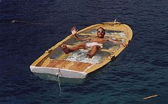 фото "swimming in boat"