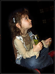 photo "One little visitor of the big Bazar"