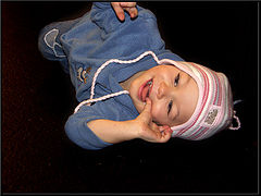 photo "Second little visitor of the big Bazar"