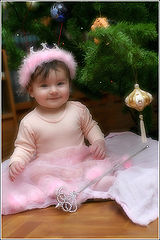 photo "Under New Year`s tree"