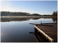 фото "morning at lake"