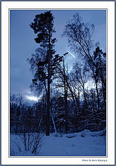 photo "Falling of a meteorite"