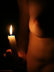 photo "ETUDE WITH THE CANDLE"