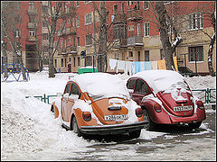 фото "Осенние цвета зимней Москвы 21-го века"