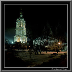 photo "Novospassky monastery. Belfry"