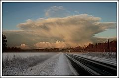 фото "расвет в пути..."