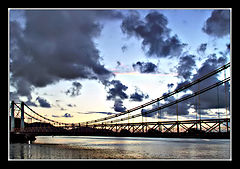 фото "Sunset on the bridge"