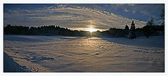 photo "Winter sun on Loholt"