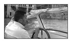 photo "About the Venetian taxi driver..."