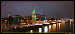 photo "Night panorama of the Kremlin."
