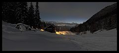 photo "southtyrolean sightseeing by night"