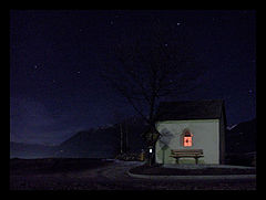 photo "chapel by night"