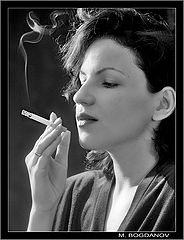 photo "Night cigarette"
