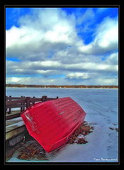 photo "Nice day on the frozen lake"