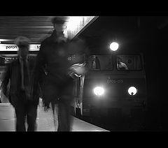 фото "One station, two professions"