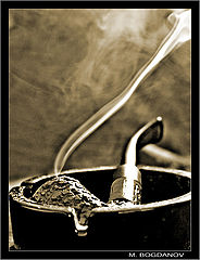 photo "Etude with a tobacco smoke"
