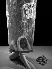 photo "Kontroller pakningen. From a series "Container and"