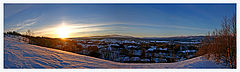 photo "Sunrise in -13 in the mountain"