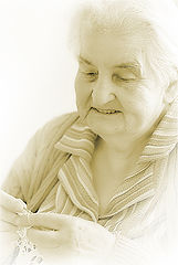 photo "my mother"