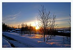 photo "Sunrise in Roros"
