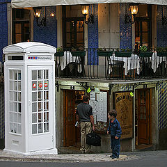 фото "White Phone Booth"