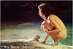 photo "Juliana on the trunc"