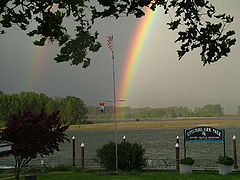 фото "Double Rainbow at the Park"
