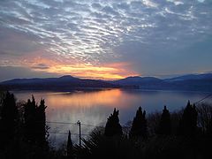 фото "Tramonto ad Ispra"