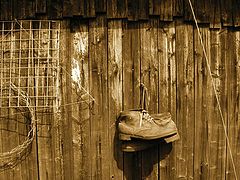 photo "The main thing - that boots should be dry!"