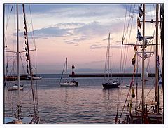 photo "Evening in port"