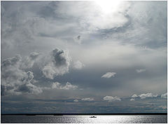 photo "Enisey River skies"