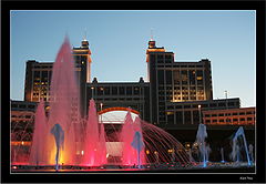 photo "Evening fountain"