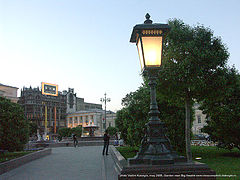 photo "Garden near Big theatre - Moscow"