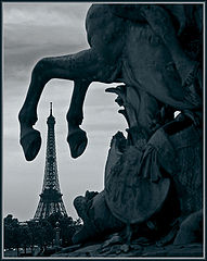photo "Eiffel Tower & Hooves"