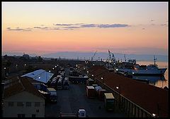 фото "evening at the port"